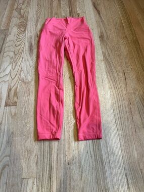 lululemon athletica Bright Coral Leggings